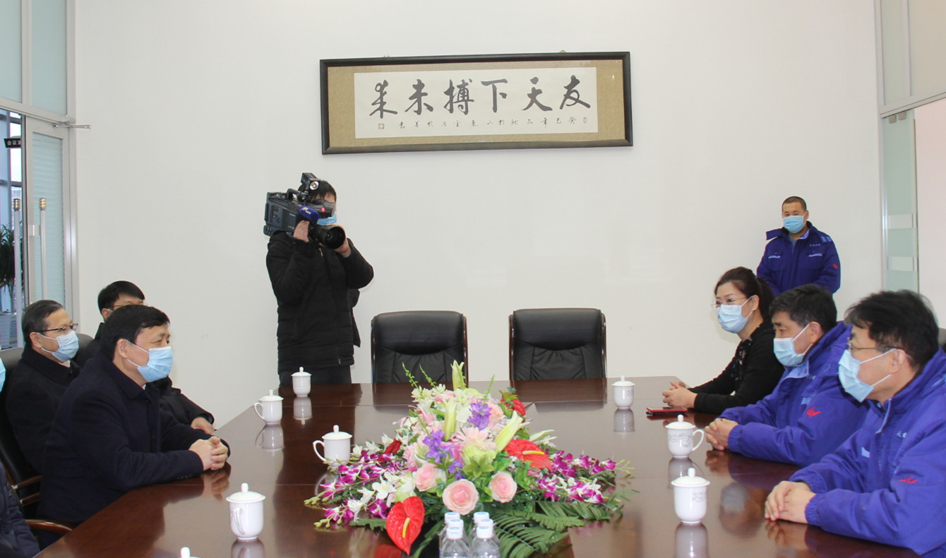 牡丹江市市委書記楊廷雙等領導蒞臨友搏藥業(yè)調(diào)研走訪
